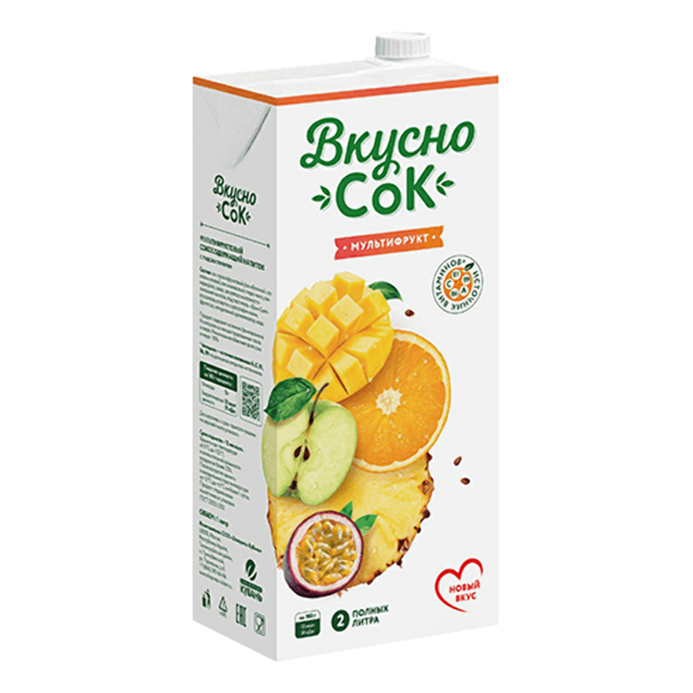 Сокосодержащий напиток Вкусносок 0,95л мультифрут