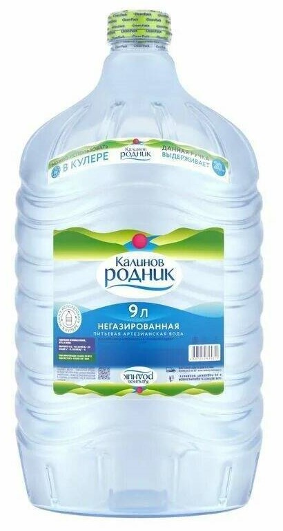 Вода негаз Калинов родник 9л кулер