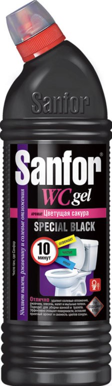 Средство чистящее Санфор Блэк 750мл антибактериальный