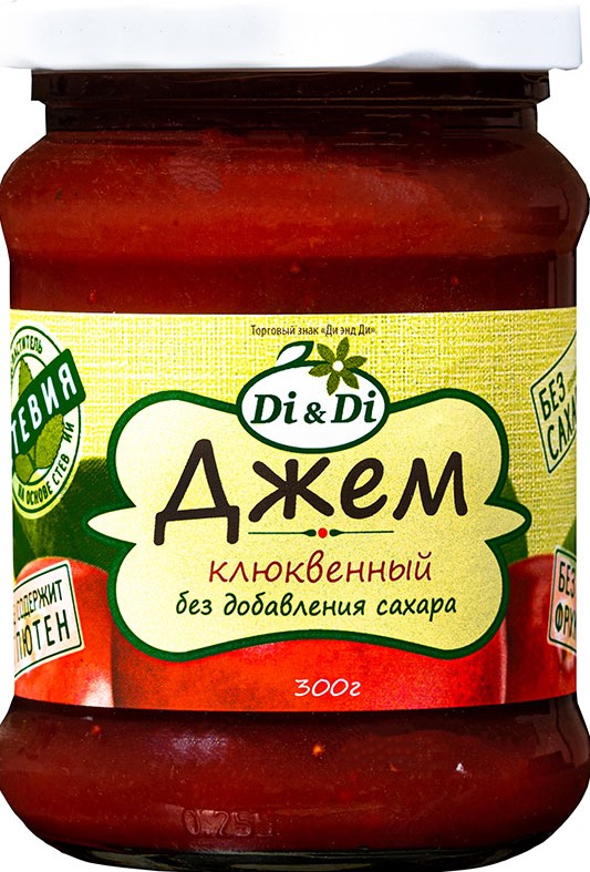 Джем ДиДи 300г клюква