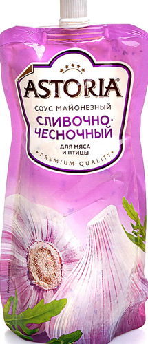 Соус Астория 233г сливочно-чесночный