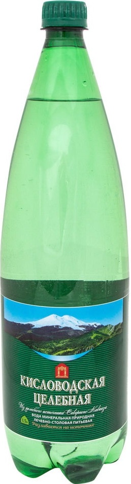 Вода газированная Кисловодская целебная 1л