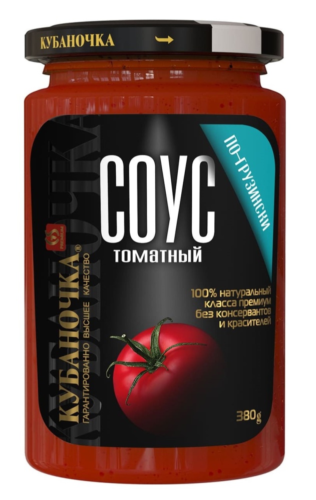 Соус томатный Кубаночка 380г по-грузински