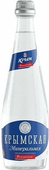 Вода газированная Крымская 0,5л ст