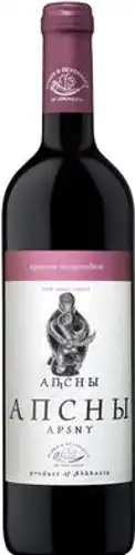 Вино Апсны 0,75л 11% кр п/сл Абхазия