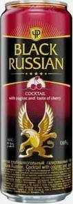 Коктейль Черный Русский 0,45л 7,2% ж/б коньяк/вишня