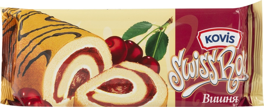 Рулет Ковис 175г вишня