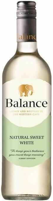 Вино Баланс Нейчурал Свит Уайт 0,75л 10% бел п/сл ЮАР