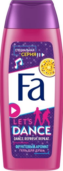 Гель для душа Фа 250мл Летс Денс