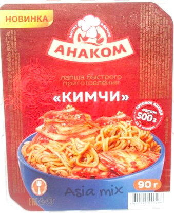Лапша Анаком 90г Кимчи