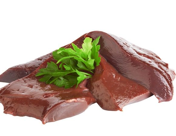 Печень говяжья 1кг охл М