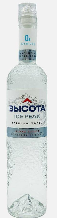 Водка Высота Айс Пик Премиум 0,5л 40% Россия
