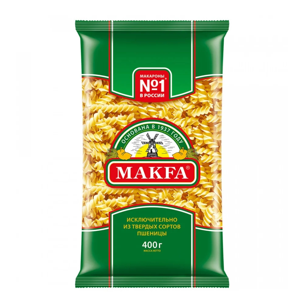 Макароны Макфа 400г спирали