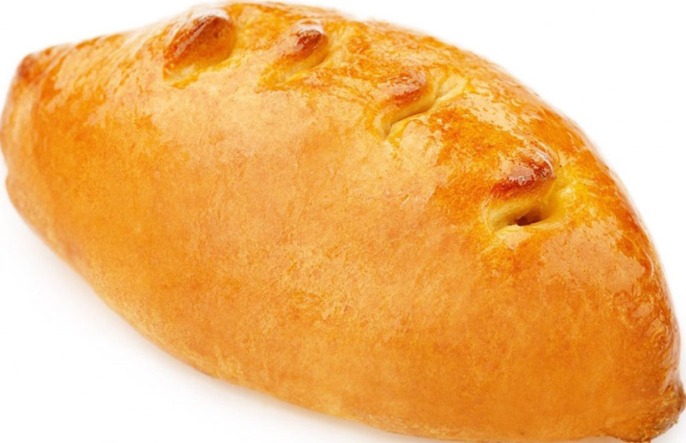 Пирожок печеный с мясом 1шт