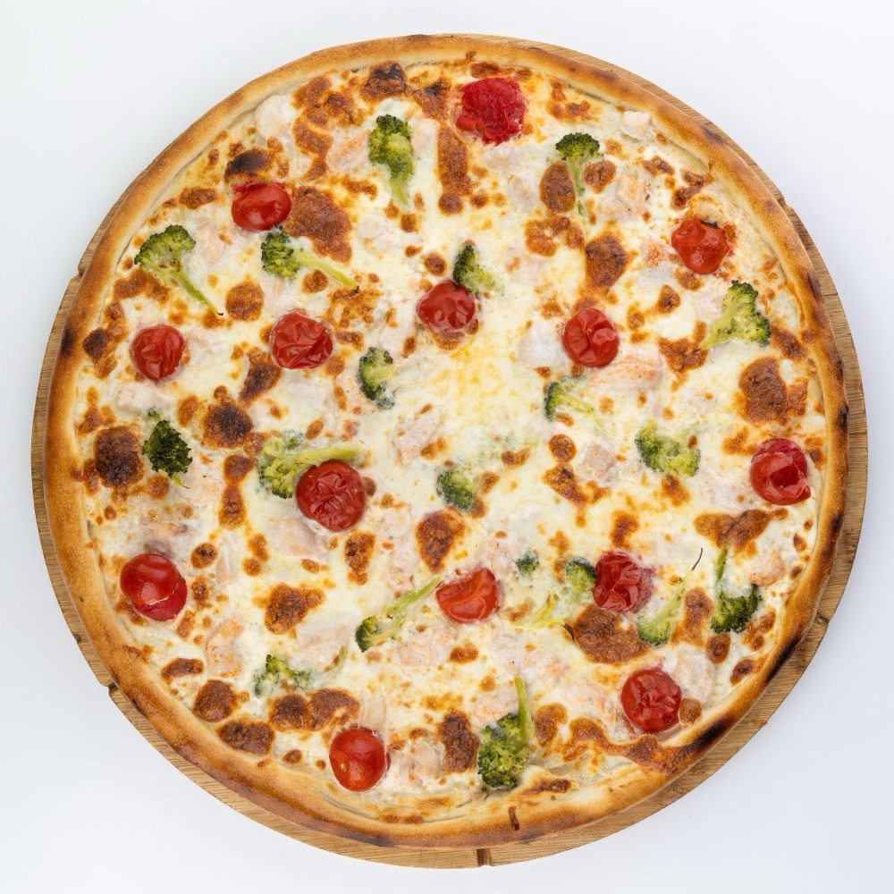 Пицца с курицей и брокколи 1000г СП