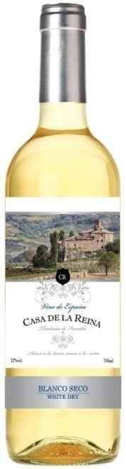 Вино Каса де ла Рейна 0,75л 12% бел сух Ипания