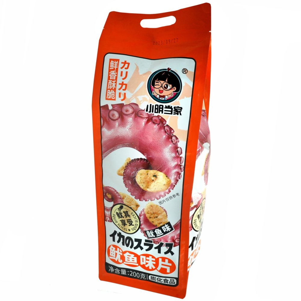 Чипсы КсаоМингДангДжиа 200г кальмаровые/оригинальные