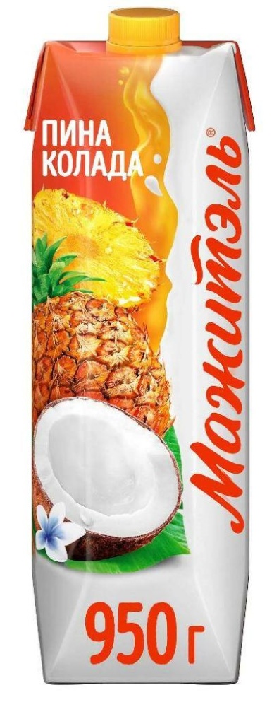Коктейль молочный Мажитэль 0,05% 950г пина-колада
