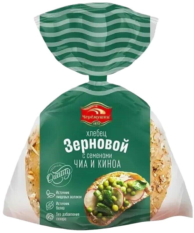 Хлеб Хлебец зерновой чиа и киноа 370г