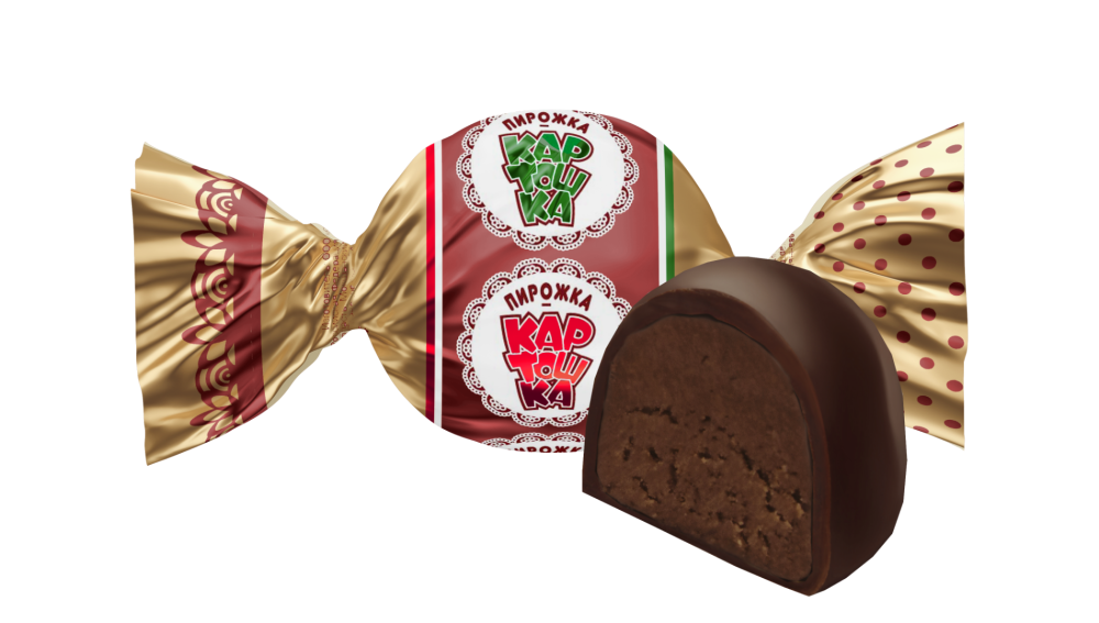 Конфеты Пирожка-картошка 1кг Свитлайф