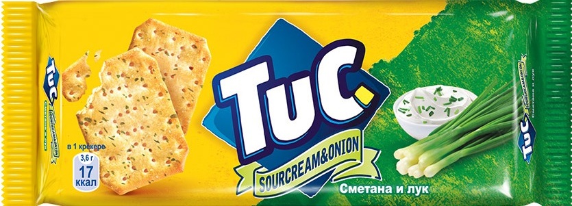Крекер Тук 100г сметана/лук 