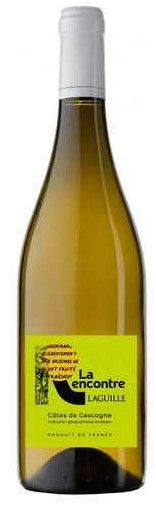 Вино Лагиль ля Реконтре Кот де Гасконь 0,75л 11,5% бел п/сух Франция