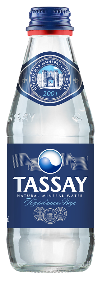 Вода газ Тассай 0,25л ст Узбекистан