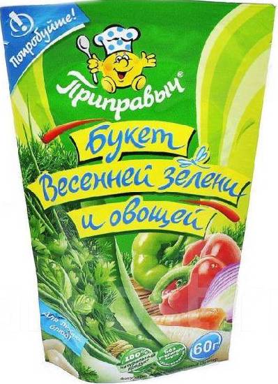 Приправа Приправыч 60г Букет весенней зелени 