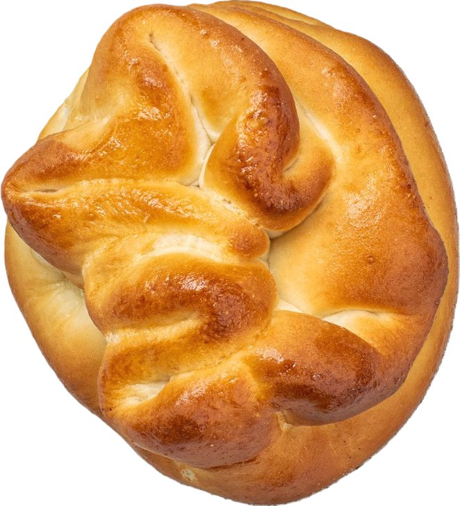 Пирожок печеный с яблоком 1шт