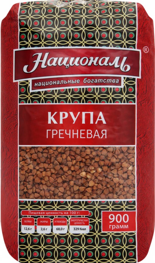 Крупа гречневая Националь 900г