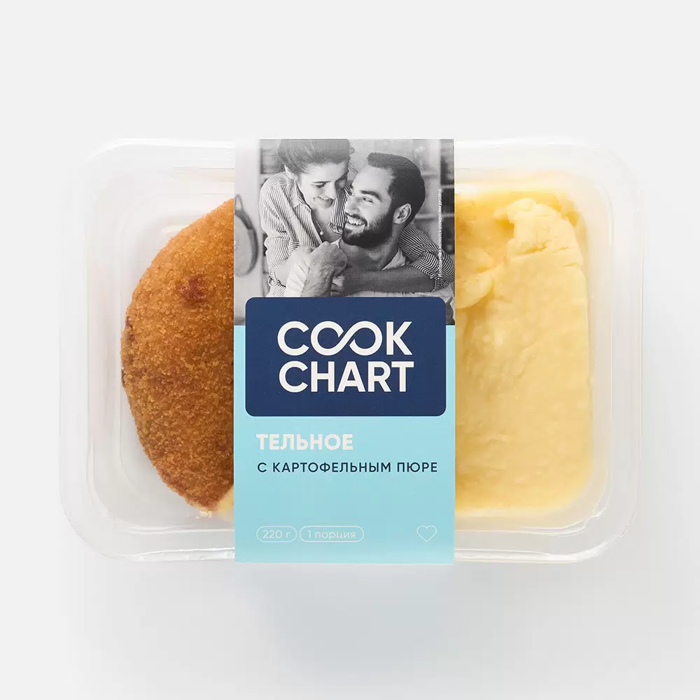 Тельное с картофельным пюре 220г Кук Ча