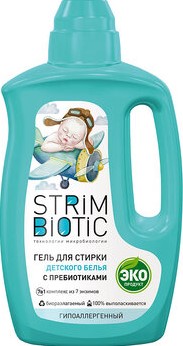 Гель для стирки Стримбиотик 1л детский