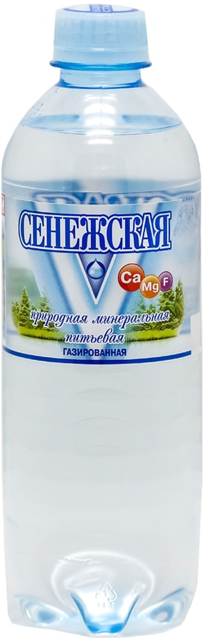 Вода газированная Сенежская 0,5л