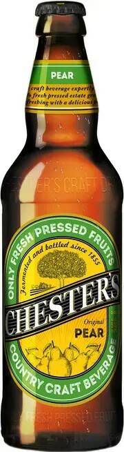 Сидр Честерс грушевый 0,45л 5% сл