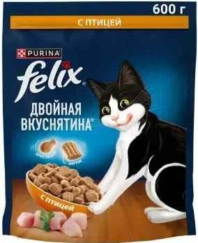 Феликс Двойная вкуснятина 600г птица