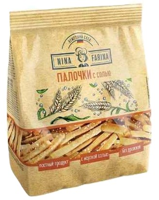 Палочки Нина Фарина 145г соль