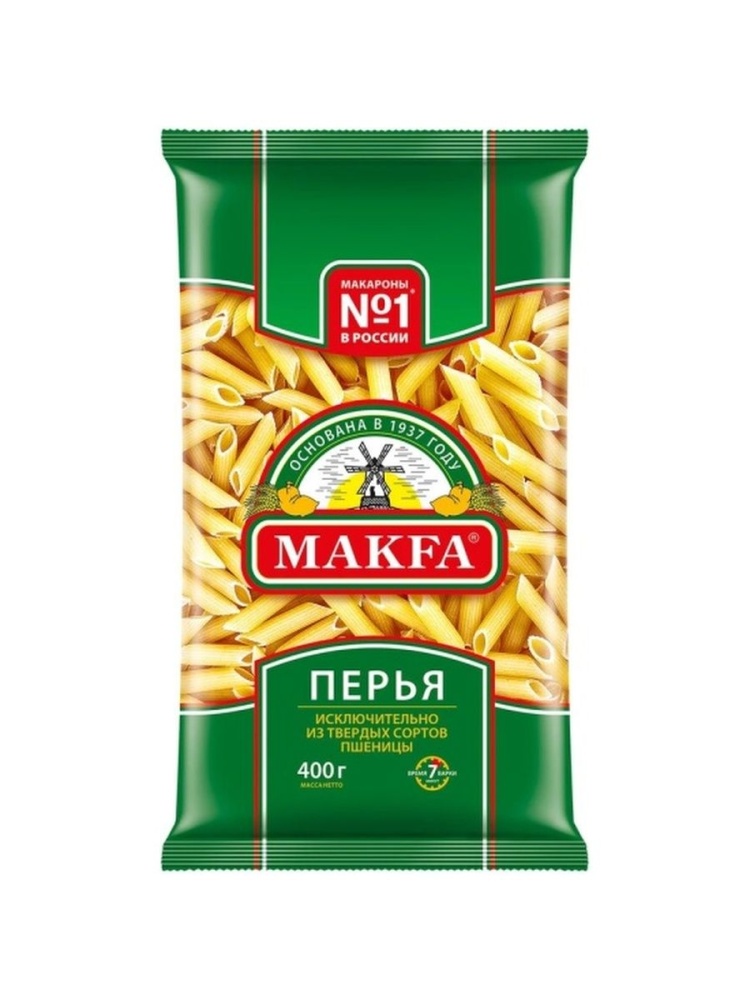 Макароны Макфа 400г перья любительские