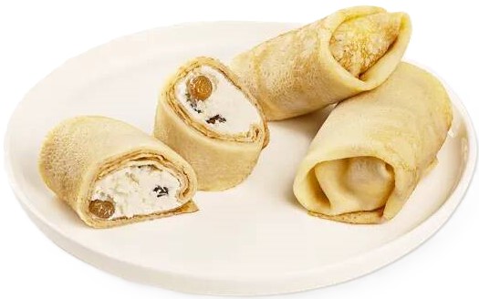 Блинчики с творогом и изюмом СП
