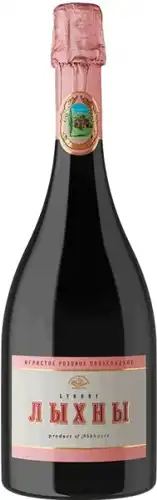 Вино игристое Лыхны 0,75л 12% роз п/сл