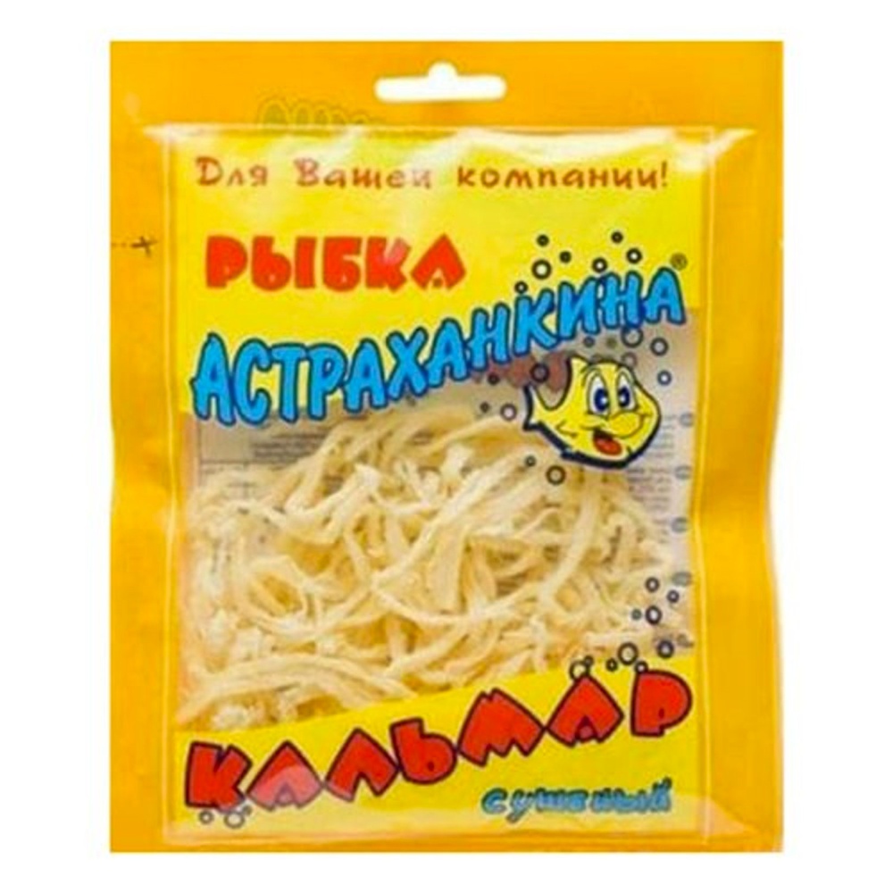 Кальмар Астраханкина 70г стружка