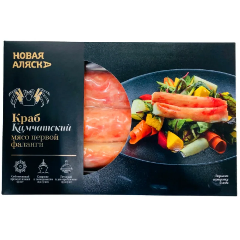 Краб Камчатский Новая Аляска 150г фаланги