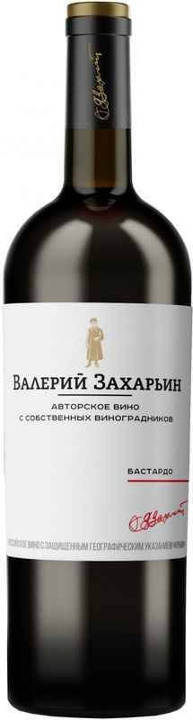 Вино Валерий Захарьин "Авторское Бастардо" 0,75л 10,5% кр сух Россия