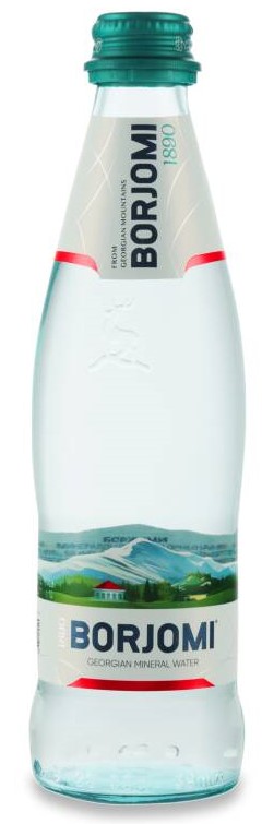 Вода газированная Боржоми 0,33л ст