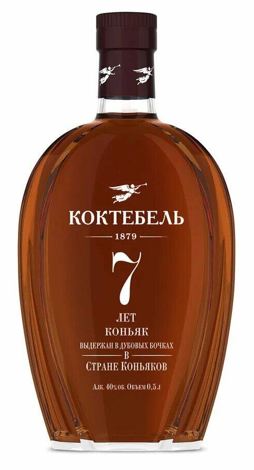 Коньяк Коктебель КВ 7лет 0,5л