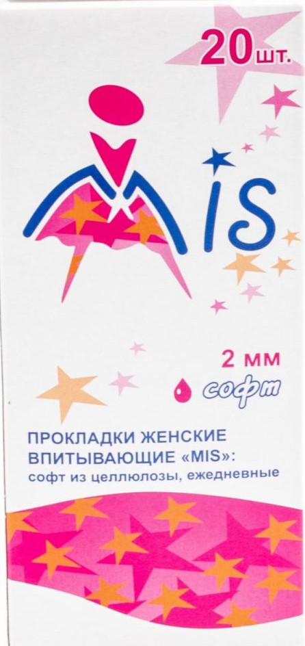 Прокладки Мис ежедн софт 20шт