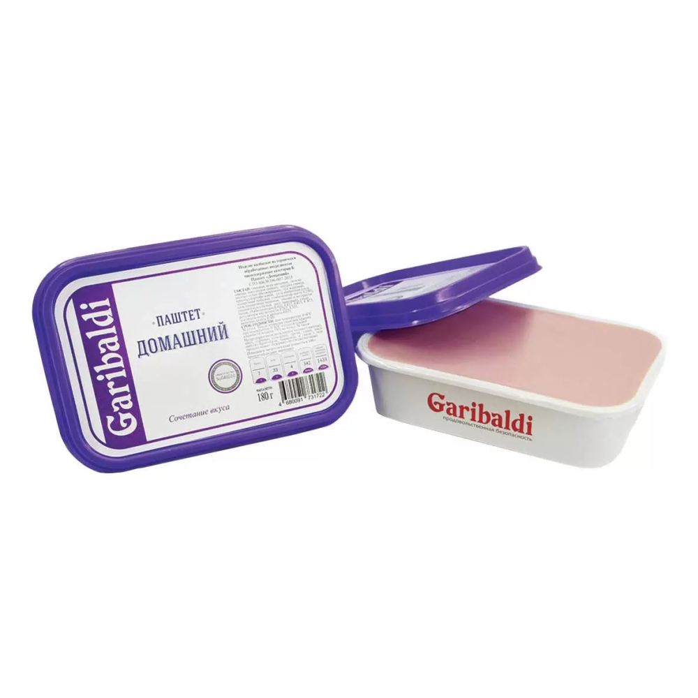 Паштет Домашний 180г Гарибальди