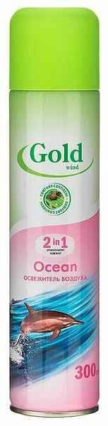 Освежитель Голд Винд 300мл океан