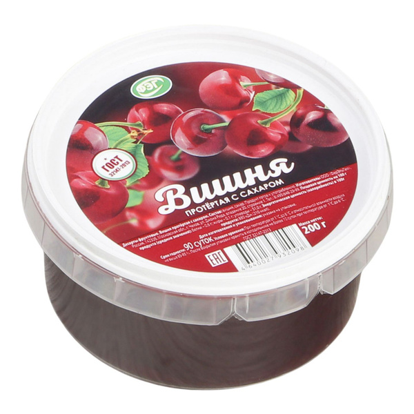 Вишня протертая с сахаром 200г ФЭГ