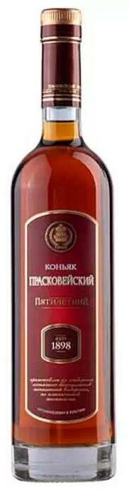 Коньяк Прасковейский 5 лет 0,5л 40%