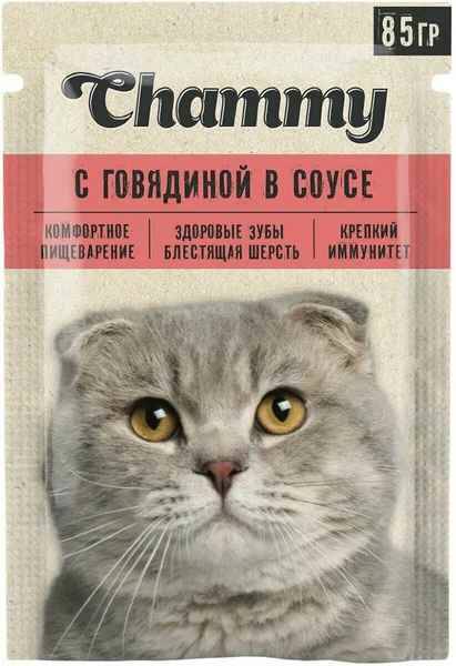 Чамми 85г соус говядина